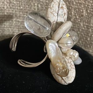 Vintage handmade adjustable ring